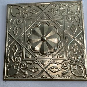 Embossed metal wall decor $20.00 each